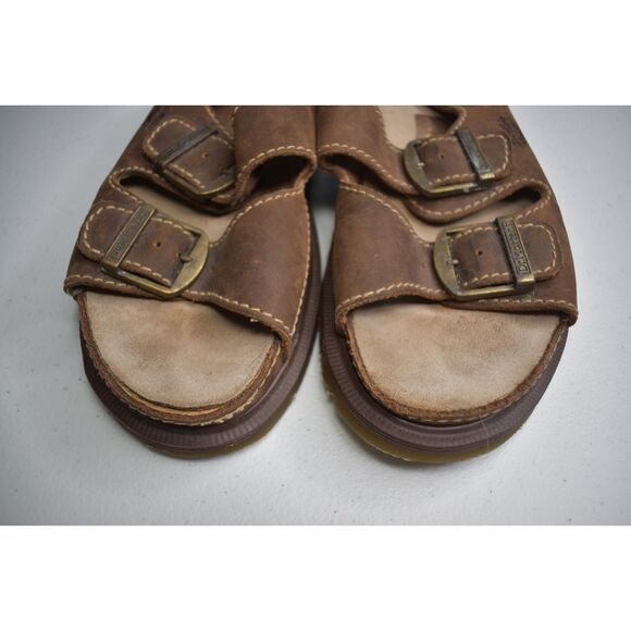 Dr. Marten\'s Vintage Fisherman Sandals Heel Strap Made in England Leather 42